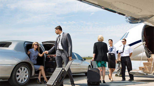 Limousine
                          services as a wedding day essential